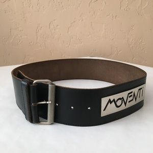 💖MOVENTI Italian leather belt